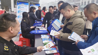 荆州区市场监管局开展消费教育进社区宣传活动