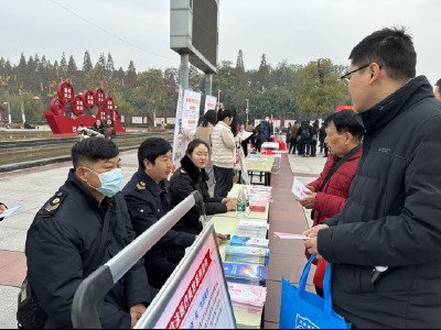 ​国家宪法日丨荆州区卫生健康综合执法大队开展主题宣传活动