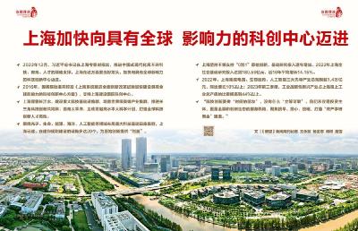瞭望·治国理政纪事｜上海加快向具有全球影响力的科创中心迈进