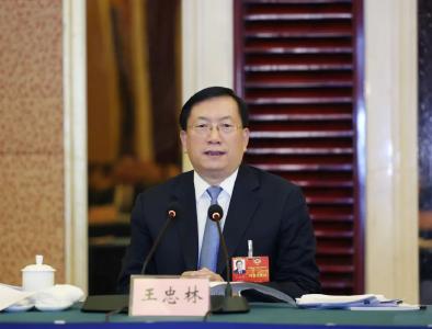 王忠林出席省政协十三届二次会议联组会议
