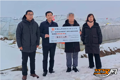 荆州人保财险：  开辟绿色通道助力灾后重建     预付雪灾农险赔款750万到位