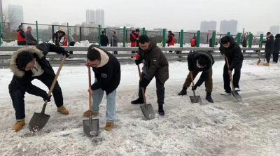 除雪破冰，荆州科技系统在行动！