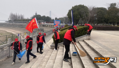 学雷锋纪念日|荆州市退役军人“长江卫士”志愿服务队在行动