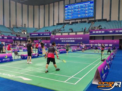 中国荆州2024全国历史文化名城羽毛球邀请赛开幕