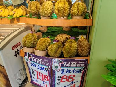 湖北荆州：榴莲大量上市 价格迎来大跳水