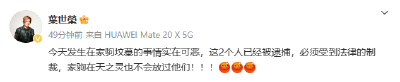 ​黄家驹墓碑遭涂污破坏！两人被拘