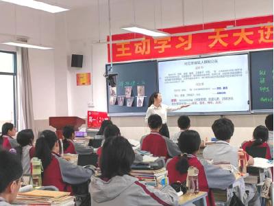 荆州市南昕高中举行青年教师教学比武大赛