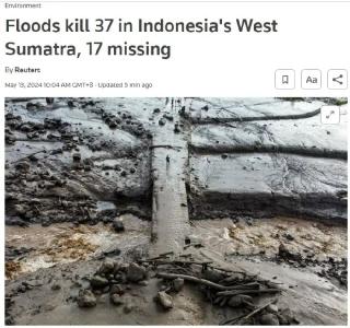 37人遇难！印尼大规模山洪引发熔岩流