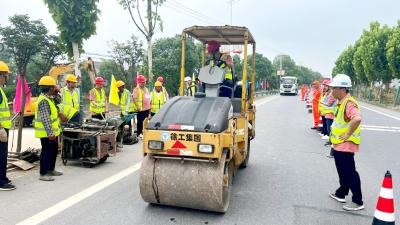 确保汛期道路安全畅通！荆州市举行公路突发事件应急处置演练