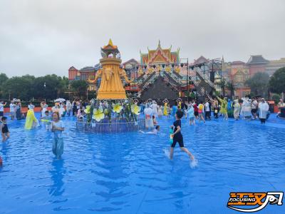 方特版“泼水狂欢节”清凉开泼 开启夏日清凉旅游季