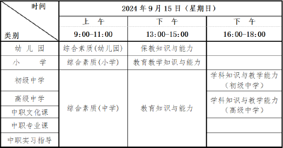 湖北省2024年下半年中小学教师资格考试（笔试）报名通告