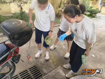 青少年暑期生活|沙市区王板桥社区：赴暑期之约 做环保卫士