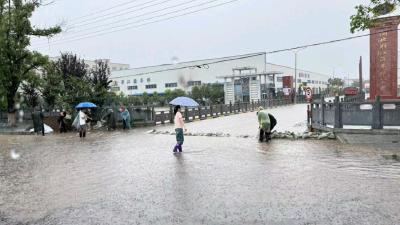 优化营商环境|公安县：部门携手迎战强降雨   帮助企业解决积水问题