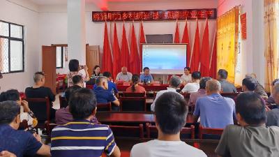 监利市科协走进柘木送农业技术