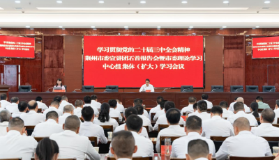 学习贯彻党的二十届三中全会精神荆州市委宣讲团石首报告会举行