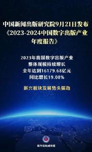 规模超1.6万亿元！数字出版产业活力强劲