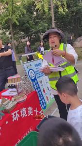 沙市区武德路社区垃圾分类宣传活动收获多