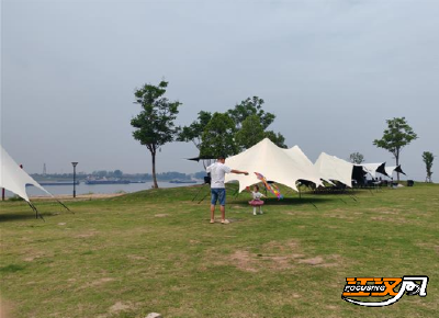 五一解锁新玩法 荆州躺“营”好地方
