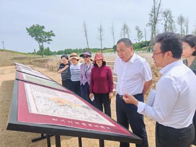 姚锡发带队调研楚纪南城遗址保护工作