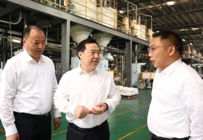 汪元程在江陵县调研