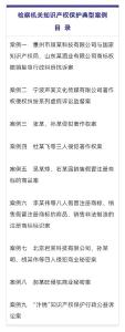展现知识产权司法保护成效，最高检发布典型案例