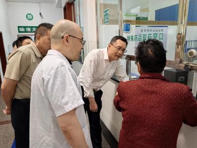 刘勇调研全市医保基金监管工作时强调 坚决扛牢监管责任 更好守护群众利益