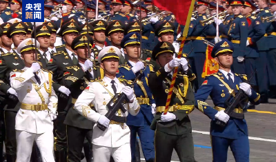 “中国排面”，亮相莫斯科红场！