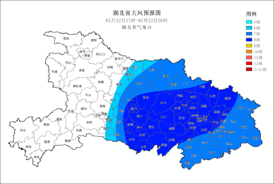 超过8级！湖北省气象台发布最新预警！