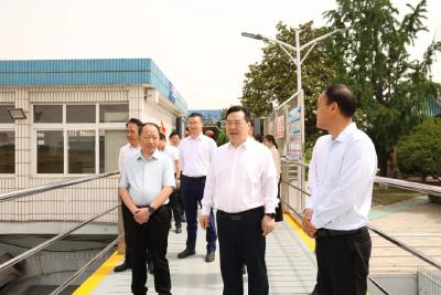 汪元程调研防汛抗旱工作