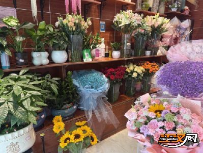 石首：母亲节鲜花经济升温  爱意在花香中传递
