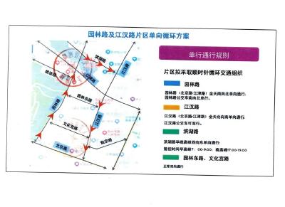 荆州这一区域拟实行单向通行，意见征集→