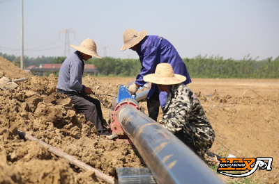 荆州区八岭山镇：加快管网灌溉设施建设，筑牢粮食丰收“水根基”