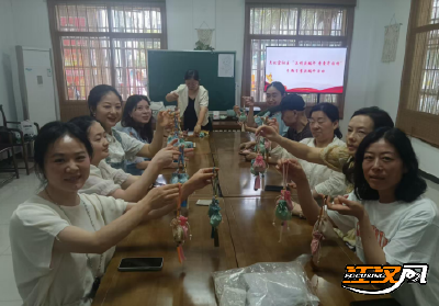 沙市区文化宫社区：浓情庆端午 香囊寄雅情