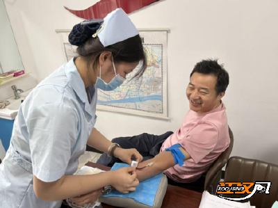 荆州区李埠镇：挽袖捐热血 以爱为生命续航