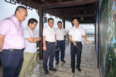 应急管理部、水利部联合调研荆州防汛抗旱工作