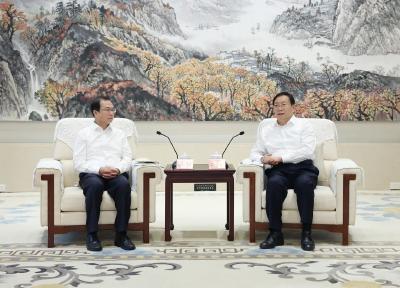 王忠林会见中国华电集团董事长江毅 强化能源安全保障 合力推进长江绿色航运