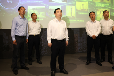 汪元程调研中心城区政府投资项目建设工作
