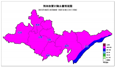 荆州入梅时间确定，将有暴雨到大暴雨