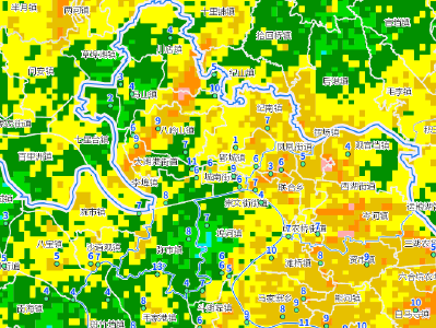 江汉风关注：交管局指挥中心发布实时路况，应对强降雨