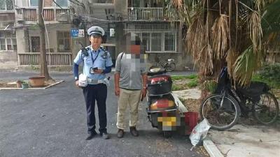 男子购买无证套牌车辆  荆州交警精准打击截获