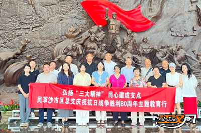 民革沙市区总支开展纪念抗战胜利80周年主题教育行活动 