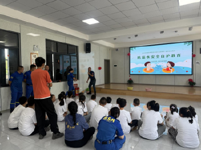 石首：开展防溺水安全教育 守护儿童暑期安全