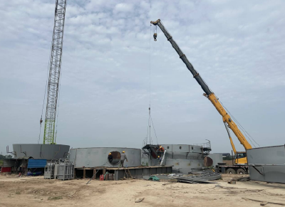 战高温 保质量！湖北光大管道项目全力推进建设