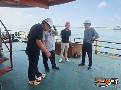 荆州市长江河道管理局直属分局开展夏季安全生产隐患“拉网式”大排查行动