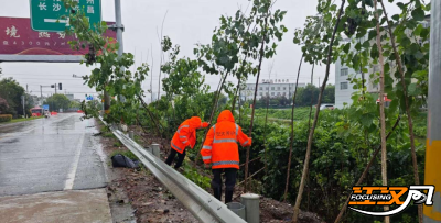荆州公路部门闻“汛”而动 筑牢安全防线