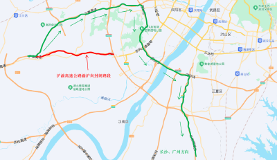 湖北这段高速将实施交通管制