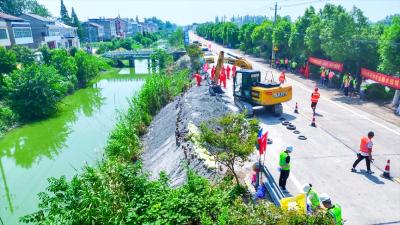 干部素质提升年 | 2025年荆州市公路水毁塌方应急演练举行