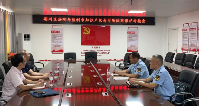 荆州区法院与监利市知识产权司法协同保护对接会举行