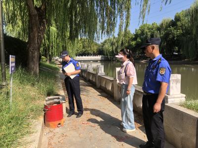 倡导文明新风 | 沙市区开展15个社区中元节祭祀焚烧桶设置专项巡查 