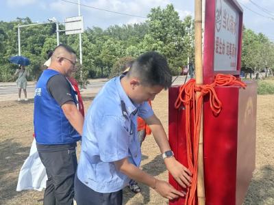 致敬高温下的劳动者丨水域“生命哨兵”，用脚步筑牢安全堤坝